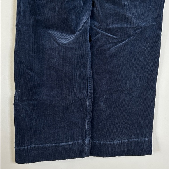 Maeve Corduroy Navy Wide-Leg Pants - Picture 8 of 12